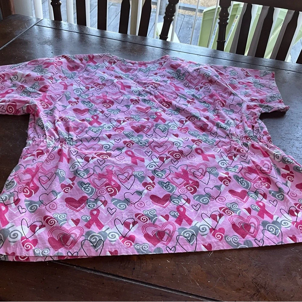 3XL SCRUB TOP - Picture 2 of 6